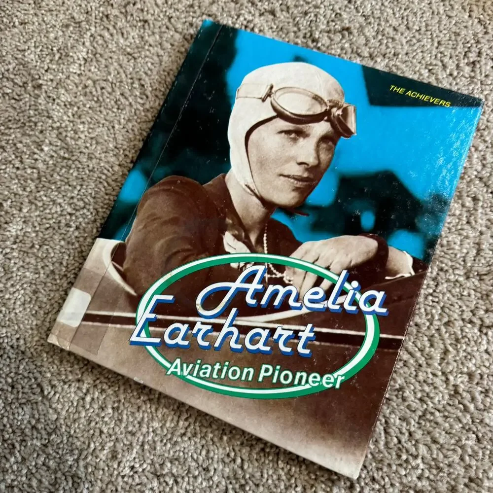 Amelia Earhart Aviation Pioneer The Achievers by Roxane Chadwick Hardcover Book
